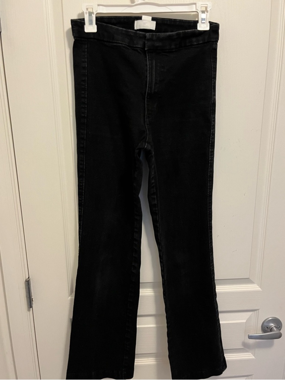 H&M Black High-Rise Jeans